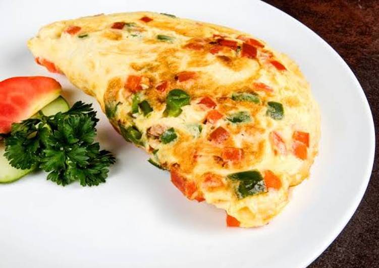 Vegan omelette