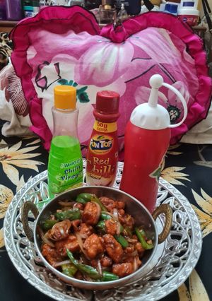 A picture of Chicken Chilli.
