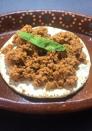 Una foto de Tostadas de minilla (sardina con huevo)