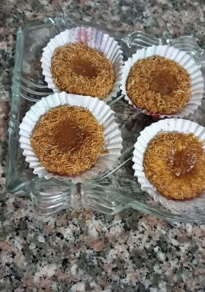 صورة لوصفة قاطو بالقطايف