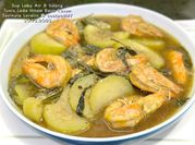 Gambar labu air tumis pedas
