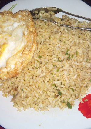 Foto resep 7. Nasi goreng terasi lado hijau pedas mantap