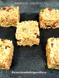 Una foto de Arroz Oriental - Guarnición