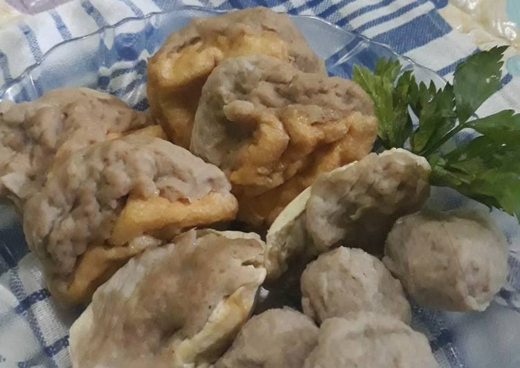 Tahu bakso tuna