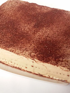 Una foto de Tarta de galletas sabor a moka