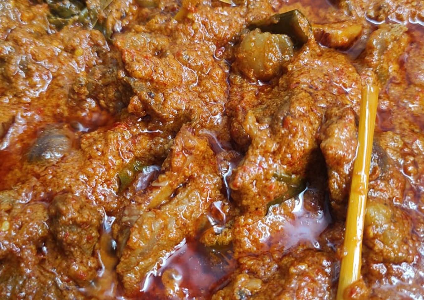 Langkah Mudah untuk Menyiapkan Rendang Sengkel untuk pemula Anti Gagal