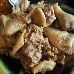 A picture of Boiled chicken.