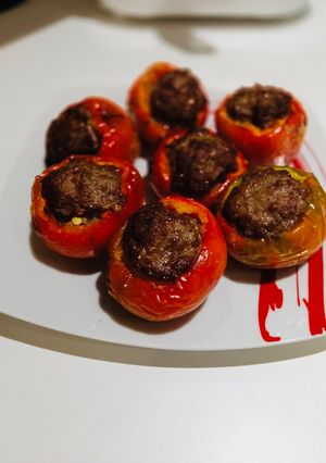 Foto di Peperoni ripieni di macinato