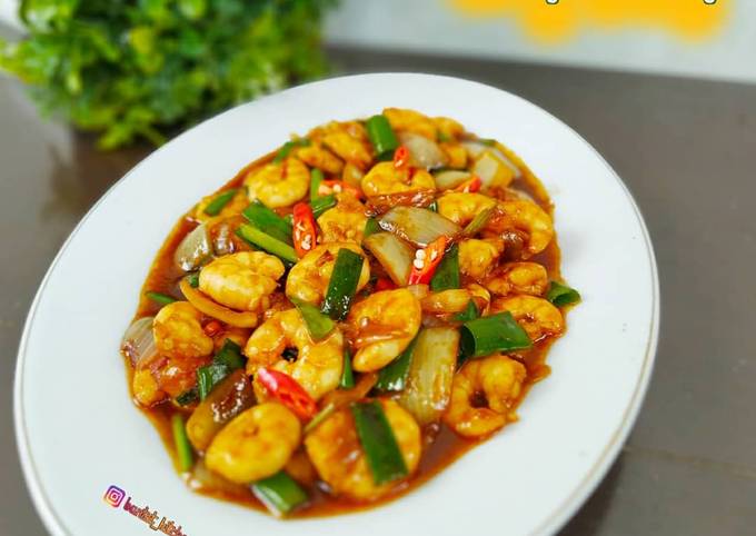 Resep Udang Oseng Mentega Oleh Buntat Kitchen - Cookpad