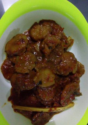 Foto resep Semur Jengkol Pedas