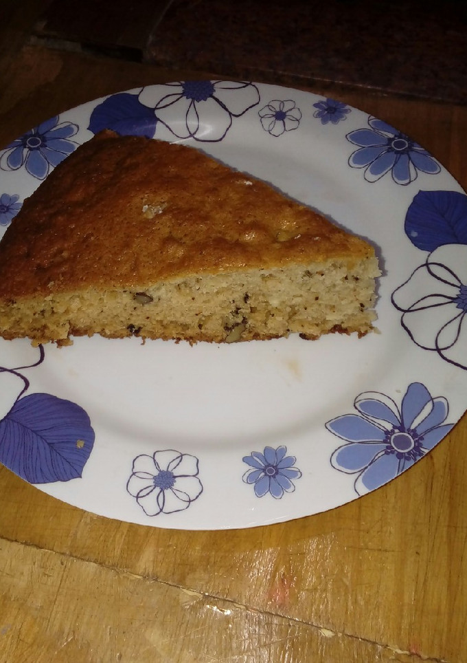Una foto de Budín de harina leudante y nueces !