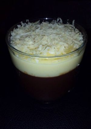 Foto resep Puding Coklat Vla