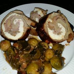 A picture of Brad's death by pork.