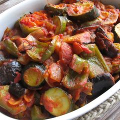 A picture of Baked Vegetables.