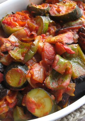 A picture of Baked Vegetables.