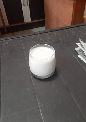 A picture of Banana milkshake.