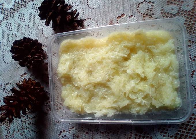 Ini dia! Resep memasak Mangga muda serut asem manis😋😘  sesuai selera