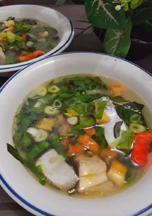 Foto resep Sup Ikan Patin Asam Pedas