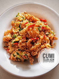 Foto resep Cumi Saos Telur Asin