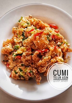Foto resep Cumi Saos Telur Asin