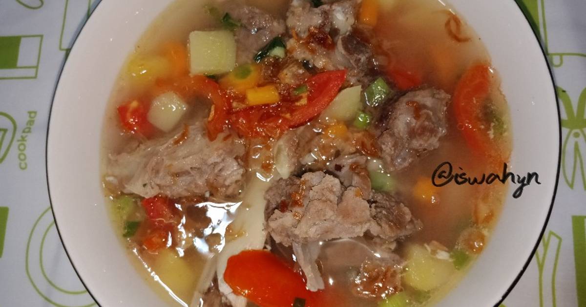 Resep Sop Tulang Sapi Oleh Iswahyn Cookpad