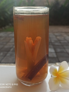 A picture of My Homemade Herbal Tea.