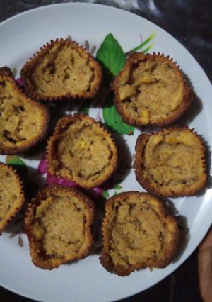 Una foto de Muffins de manzana canela