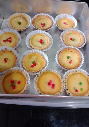 Foto resep Tart susu/pie susu mini