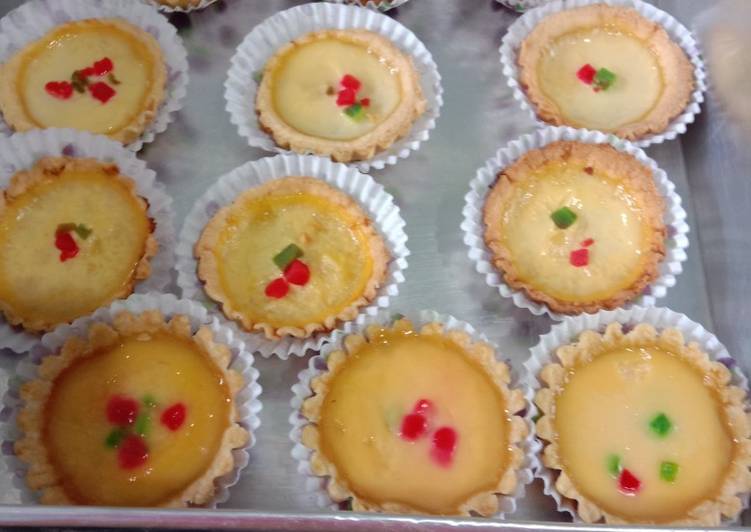 Resep Tart susu/pie susu mini yang Enak