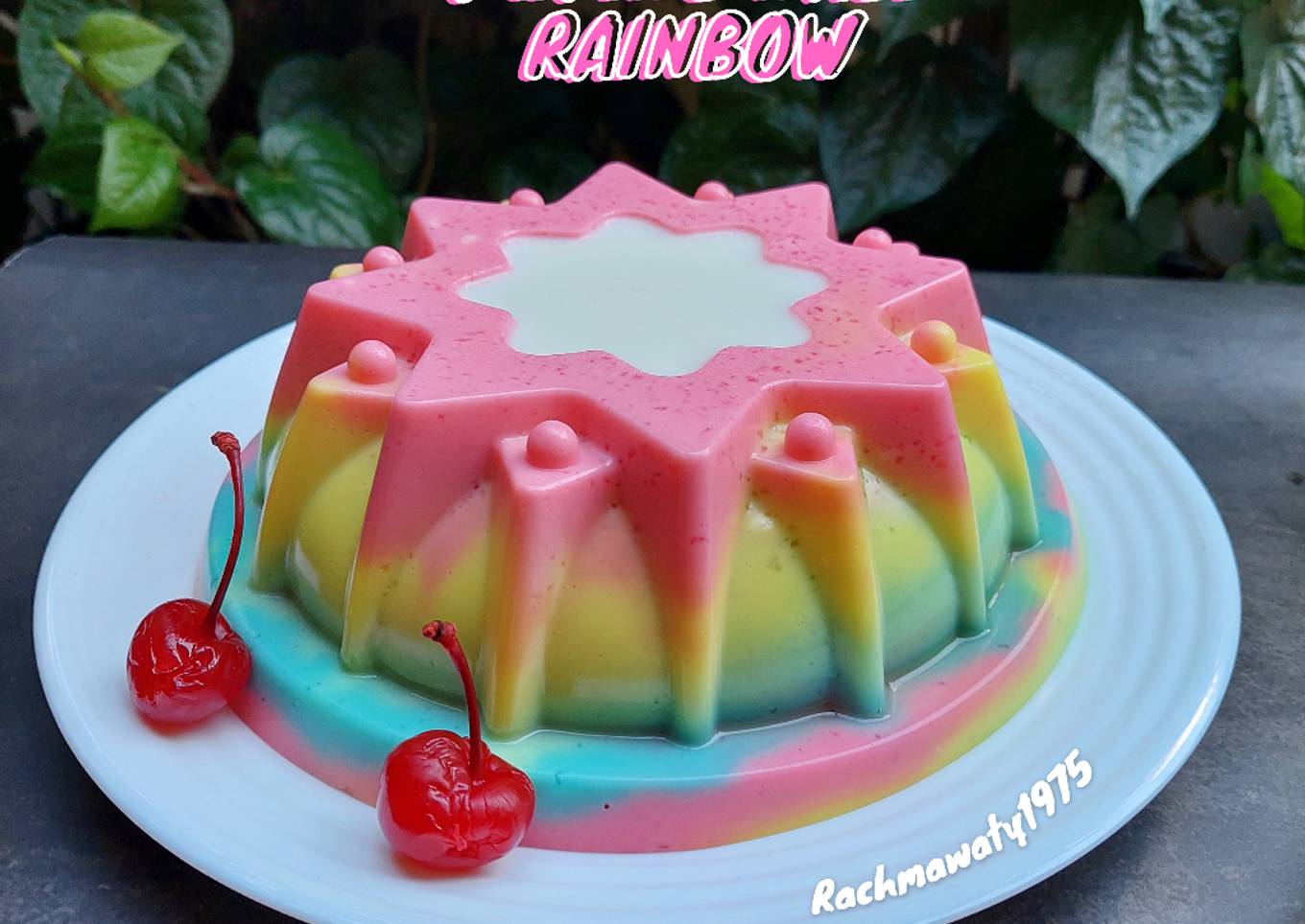 230. Puding Nasi Rainbow