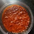 Homemade schezwan chutney