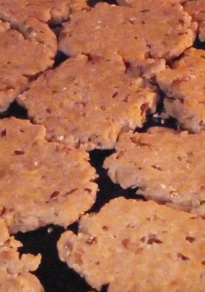 Una foto de Crackers integrales semilladas ⭑ harina integral, chía y lino