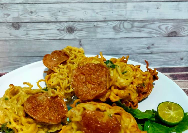 Resep Bakwan Mie Sosis Anti Gagal