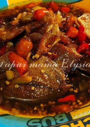 Foto resep Ikan Asin asam manis pedas