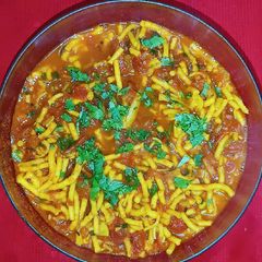 A picture of Ganthiya Tomato Curry.