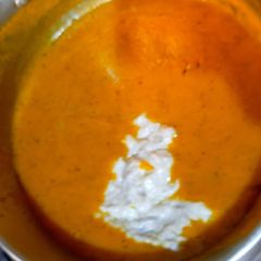 A picture of Mchuzi wa Malenge (Creamy Pumpkin sauce).