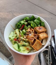bún nước tương đậu hũ