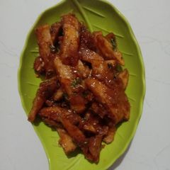 A picture of Honey Chilli Potato.