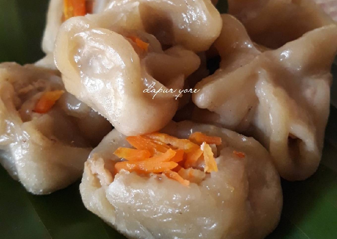 Siomay tempe rendah lemak ngemil sehat