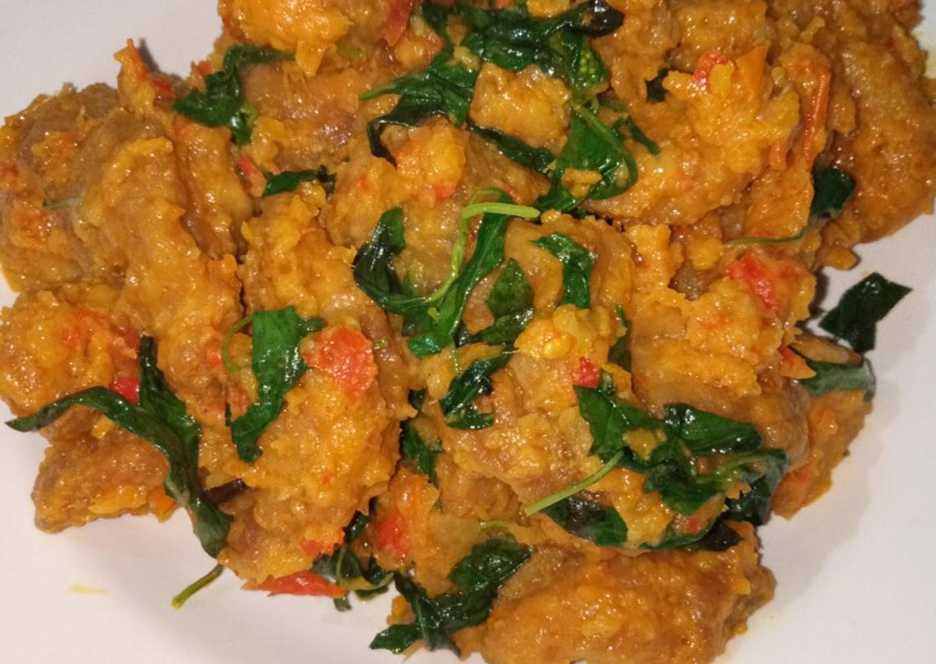 Ayam rica-rica kemangi