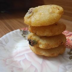 A picture of Sago flour cutlet.