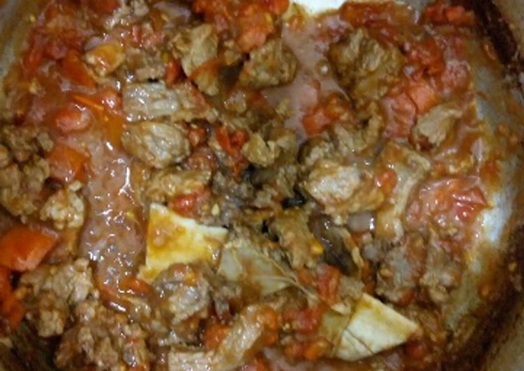 Recipe of Quick Wet fry beef