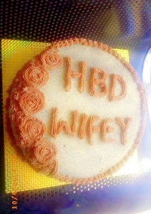 A picture of Butter icing 2.