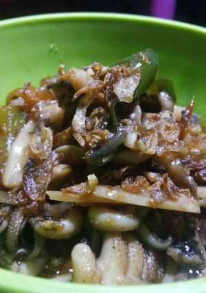 Foto resep Cumi Saos Tiram Sederhana
