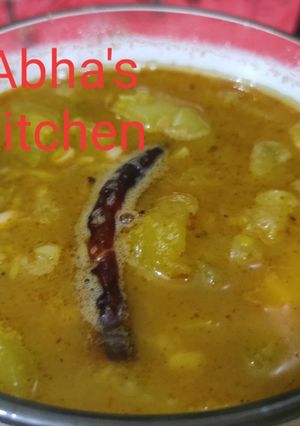 A picture of Sambhar.