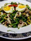 VEGETALES al Pesto con Huevo...🥚...!