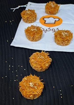عکسی از دستور حلوای رشته ی سوپ (ورمیشل)