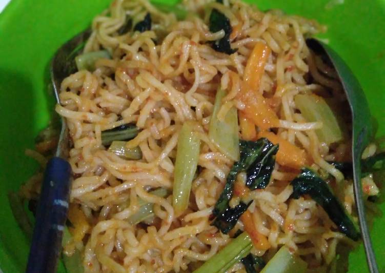 Resep Mie Goreng Sayur 🍝🍝 Anti Gagal