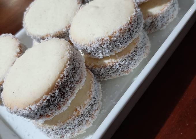 Alfajores de maicena Receta de Paula- Cookpad