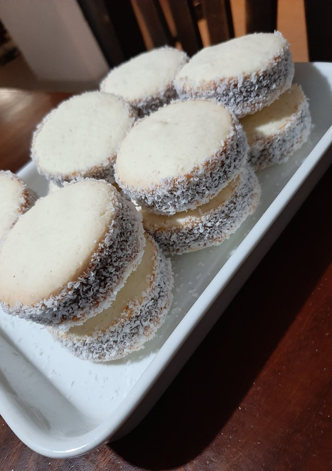 Una foto de Alfajores de maicena